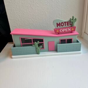 Target Bullseye Playground Motel & RV Summer 2024 Motel Themed Lighted Set of 2